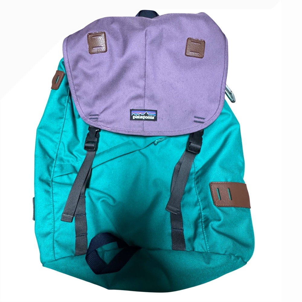 Patagonia Arbor Pack 26L Backpack Teal Green Purple Heritage Daypack